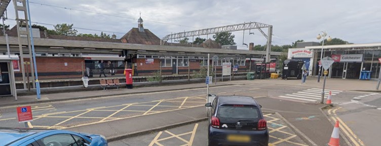 Colchester North Rail Station Pick Up Point